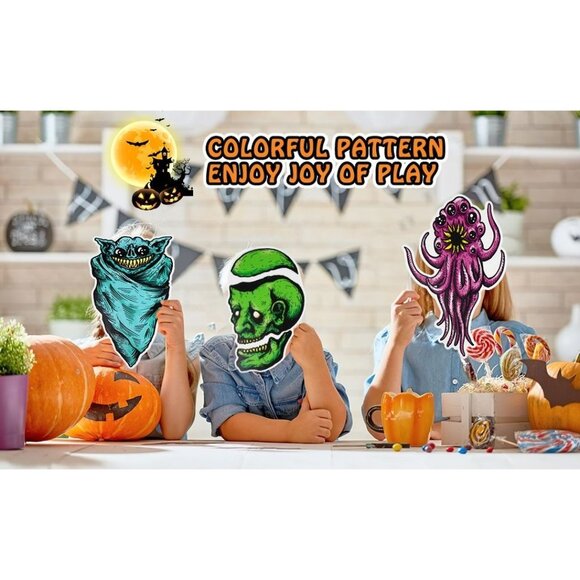 6 Pcs Decor Garden Lawn Yard Signs Stakes Halloween Decorations Outdoor - Picture 8 of 8